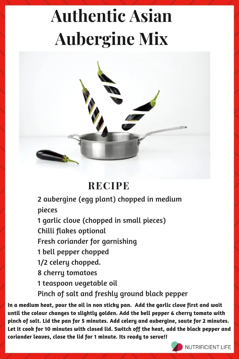 Authentic Asian Aubergine Mix