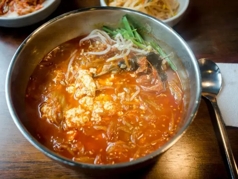 Fermented Kimchi & Tofu Stir‑Fry Bowl for Gut Health