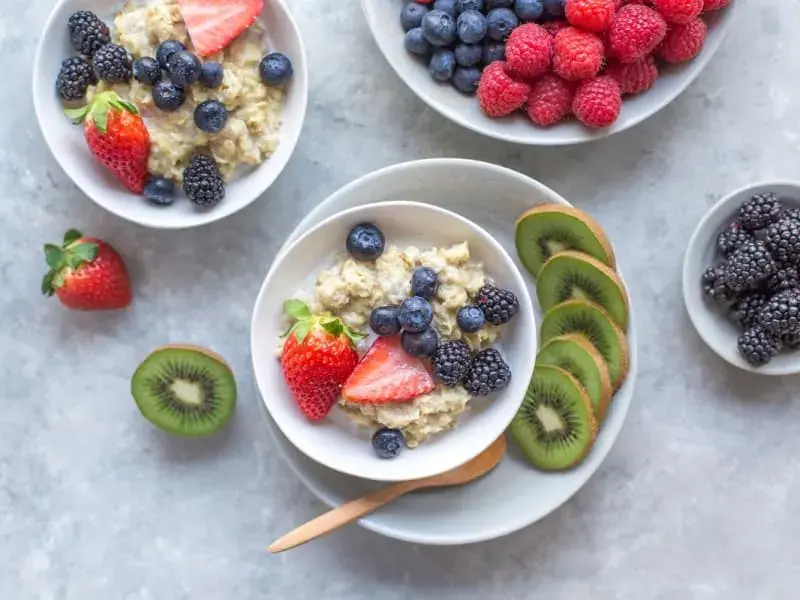 Avocado and Oat Breakfast Bowl