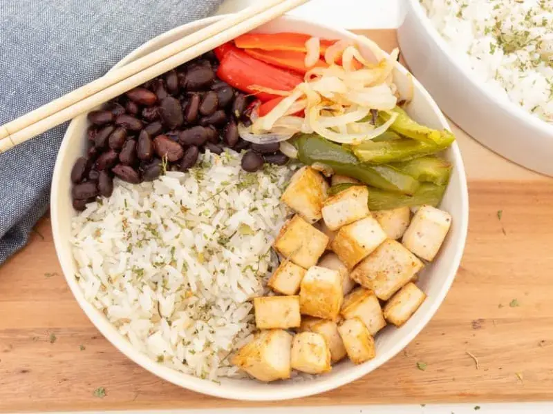 Vegetable & Black Bean Burrito Bowl