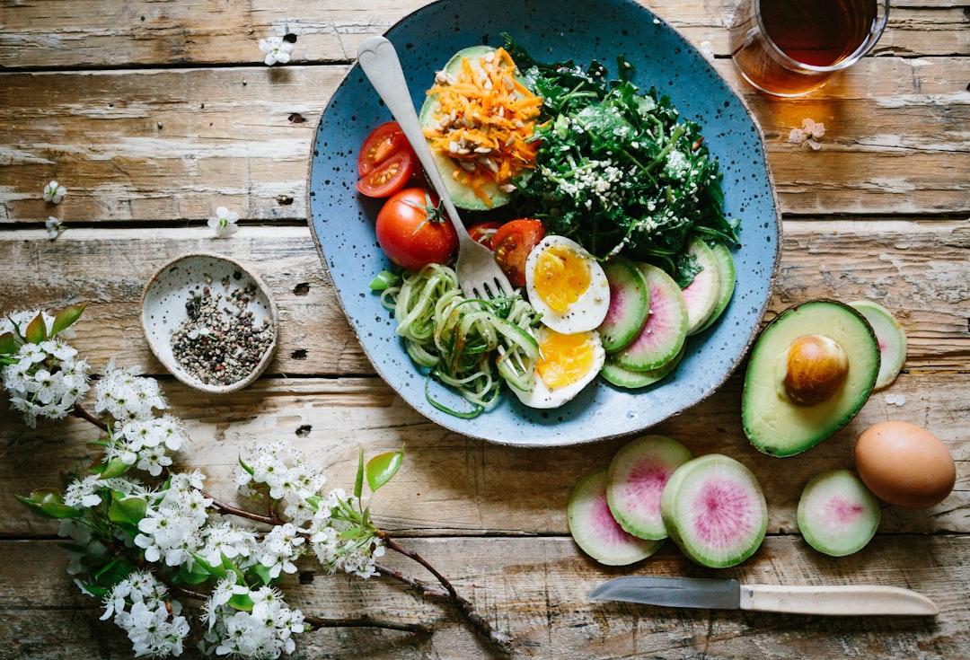 Weight loss nutrition — healthy balanced meal